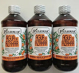 Agua De Azahar 8 Oz. Orange Flower-Blossom Water 3-Pack by Pharmark