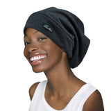 2 Pieces Adjustable Satin Lined Sleep Cap for Curly Hair,Dreadlocks,Braids Available Men & Women