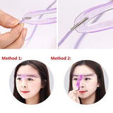 The Perfect Eyebrows -Eyebrow Mold Professional Makeup （8Pcs)