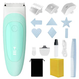 Baby Hair Clipper, Professional Baby Hair Trimmer for Infants and Kids, Electric Toddler Hair Clipper, Ultra Quiet Waterproof Rechargeable Baby Haircut Kit.