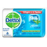 Dettol Cool Soap, 125g (Pack of 4)