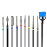 MelodySusie 30000 rpm Professional Nail Drill-Scarlet, High Speed, Low Heat, Low Noise, Low Vibration, Portable Electric Efile Drill with 10 PCS Diamond Bits for Acrylics Gel Nails