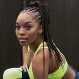 [MULTI PACKS DEAL] SENSATIONNEL AFRICAN COLLECTION KANEKALON AQUATEX PRE-LAYERED SYNTHETIC BRAID 48" / WATER-REPELLENT - 3XRUWA (2PACK, 1B Off Black)