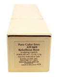 Estee Lauder Pure Color Envy/Hi-Lustre Light Sculpting Lipstick, 0.12 oz. / 3.5 g •• (Rebellious Rose 420) ••