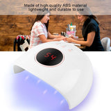 Nail Dryer Lamp, Professional Gel Polish Nail Curing Lamp Machine for Manicure, Pedicure, Home and Salon, 24w