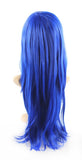 Xiaoyu 20"70cm Natural Design Long-length Cosplay Costume Party Wigs - Navy Blue