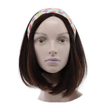 2 Inch Printed Fabric Headband For Girls And Women - Mixed Fruits