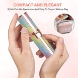 Spark Facial Hair Removal for Women - Innoo Tech Painless Hair Remover, Waterproof Shaver Razor Hair Remover with LED Light for Face Bikini Peach Fuzz Upper Mustache Lip Chin (Rainbow)