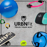 URBNFit Exercise Ball (Multiple Sizes) for Fitness, Stability, Balance & Yoga Ball