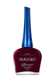 Masglo Nail Polish Glamour Set 4 Pcs Favorite Shades of Red Color - Kit 4 Esmaltes Colores Rojos 0.5 Fl. Oz.