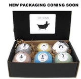 Mr. Bomb - Bath Bombs for Men - for Soothing Well Deserved Relaxation for Men - Set of 6 Tennis Ball Size (5 Ounce) Bombs of Our Most Popular Manly Scents