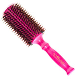 Round Brush, Boar Bristle Hair Brush for Women, Hair Straightening Brush or Curling Brush for Blow Dry, best Hair Dryer Brush and Best Hair Products. Large (70mm) by The Power Styler