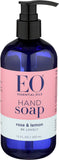 Eo, Liquid Hand Soap Rose & Lemon, 12 Ounce