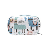 Llama Cosmetic Bag Ladies Makeup Travel Bag Protable Makeup Brushes Bag
