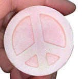 Groovy Peace Signs Skin Softening Slow Melt Bath Melts With Cocoa Butter and Shea Butter, Diva Stuff