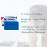 Asepxia Scrub Exfoliante Cleansing Bar Soap 4 oz (Pack of 12)