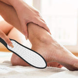 iBazal Professional Pedicure Foot File,Callus Remover for Feet. Foot Scrubber with Ergonomic Design. Stainless Steel Foot Exfoliator for Spa and Pedicure. Pumice Stone for Feet-Black