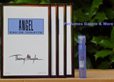 3 Thierry Mugler ANGEL Eau De Toilette Spray Sample Vials .04 oz Each Womens NEW