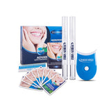Teeth Whitening Strips - Professional Peroxide Free Whitening Strips Includes 2X Tooth Whitener Gel Pen & Powerful 8lamps LED Whitening Accelerator