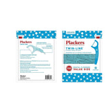 Twin-Line Dental Floss Picks, 150 Count, Pack of 4 (New Version)