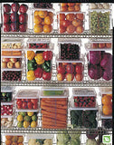Rubbermaid Commercial Products Plastic Space Saving Square Food Storage Container