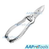 AAProTools Stainless Steel Nail Pliers. Manicure Barrel Spring Nail Pliers.