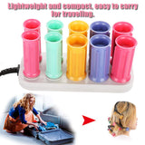 Professional Electric Heated Roller Curling Roll Hair Tube No Hair Injury Charging Type Hair Styling Tool
