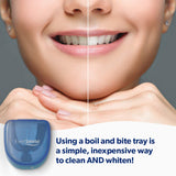 EverSmile Custom Foam Trays - Use With WhiteFoam & OrthoFoam. Cleans & Whitens Orthodontic Appliances & Teeth (2 Pack)