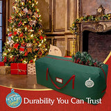 HOLIDAY SPIRIT Christmas Tree Storage Bag For Trees. Heavy-Duty 600D Oxford