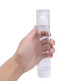 TrendBox 120ml / 4oz Airless Vaccum Pump Travel Bottles for Lotions, Cream - 6 Pack
