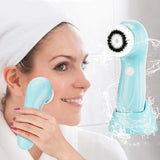 Facial Cleansing Brush, 3 in 1 Waterproof Facial and Body Massager Brush, Professional Electric Face Brush for All Skin Exfoliating Deep Cleansing