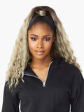 Sensationnel INSTANT UP & DOWN Half Wig Wrapped Ponytail Loose Curly Style with Volume Easy Styling Heat Resistant Synthetic Fiber Pony Wrap Sleek Finish - UD 7 (T2/27)