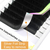 4 Tray Volume Lash Extensions .03 .05 .07 .10 Easy Fan Volume Lashes C D curl Flowering Lash Extensions Mega Volume Lash Extensions 10-19mm Length(D-0.05-12+12+13+13)