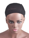 Dome Caps for Wigs, 10 Pcs Black Mesh Dome Caps for Wigs, Stretchy Wig Cap for Lace Front Wig