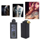 Wireless Tattoo Power Supply,Beoncall Professional Mini Tattoo Power Supply Portable LCD Screen RCA Connector for Cartridge Tattoo Pen Machine Tattoo Supplies