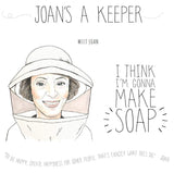 Joan’s a Keeper Honey Hand Soap - Clean Rain - Made with Pure Honey & Aloe Vera - Sulfate-Free 12 oz.