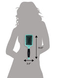 Paddle Hair Brush for Detangling & Styling - Ideal for Blow-drying, Straightening, Combing All Hair Types (Heels & Lips)