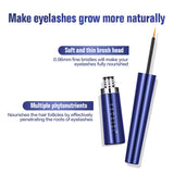 Eyelash Growth Serum Rapid Lash Growth Serum Organic Natural Eyelash and Eyebrow Nutrition Extension Enhancer Liquid Vitamin E and Natural Ingredients Lash Booster Longer Thicker Non-irritating 4ml