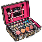 SHANY Carry All Makeup Train Case with Pro Makeup and Reusable Aluminum Case