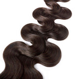 Tape in Hair Extensions 100% Remy Human Hair Tape on 12''-24'' Double Side Tape Seamless Skin Weft Long Straight 40pcs Wavy #2 Dark Brown 16 Inch 100 Gram
