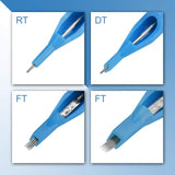 Tattoo Needles & Tips Set, ATOMUS 50pcs Disposable Mixed Tattoo Needles + 50pcs Assorted Sterilized Tattoo Needles Tips, 5pcs of each-3rl 5rl 7rl 9rl 3rs 5rs 7rs 9rs 5m1 7m1 3RT 5RT 7RT 9RT 3DT 5DT