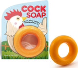 Deluxe Coc Soap - Clean's Dirty Cocs - Roosters that Is - Soap with a Cause - White Elephant Exchange