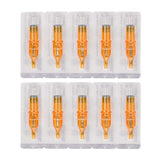 Tattoo Cartridge Needles, ATOMUS 30pcs Assorted RM Round Curved Magnum Disposable Sterilized Tattoo Needle Mixed 7RM 9RM 11RM Sizes for Pen Rotary Machine Tattoo Supplies