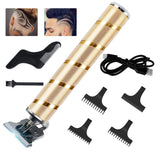 Hair Clippers for Men, Beauhy 2 in 1 Hair Trimmer, Cordless Electric Pro Li T-Liner Clippers for Hair Cutting, 0mm Baldheaded Hair Clippers, Gifts for Men (Golden)