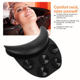 Hair Washing Neck Rest Cushion - Salon Spa Silicone Shampoo Bowl Gripper, Hair Washing Neck Support Rest Pillow Cushion for Sink