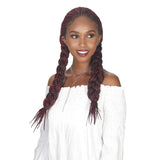 Royal Sis Diva Lace Synthetic Fulani Box Pre-Braided Lace Front Wig DIVA-LACE FULANI BOX 30" (FS1B/BURG)