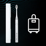 Gleem Electric Toothbrush, Battery Powered, Soft Bristles, White