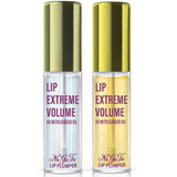 Lip Plumper Set, Natural Lip Enhancer & Lip Care Serum, Day & Night Care, Moisturized Clear Lip Oil, Lip Plumper Fuller & Hydrated Beauty Lips 2 Packs, Latorice