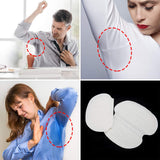 Underarm Sweat Pads - Disposable Cotton Armpit Sweat Absorbent Pads Unisex T-shirt Garment Perspiration Guards(40PCS)