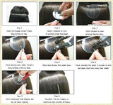25 Strands Wavy Body Wave Pre Bonded U Nail Tip Fusion Remy Human Hair Extensions 22" Inches (#1 Black)